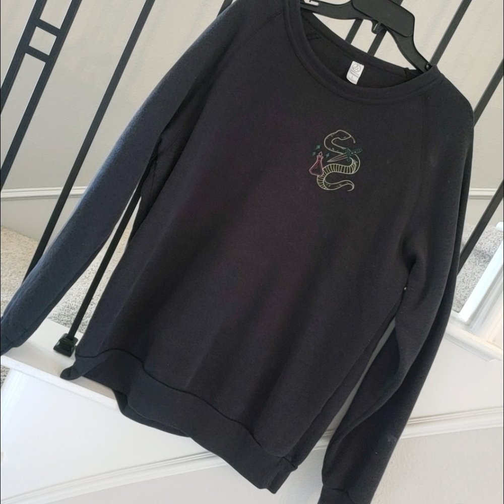 Harry Potter Slytherin House sweater sweatshirt snake potion